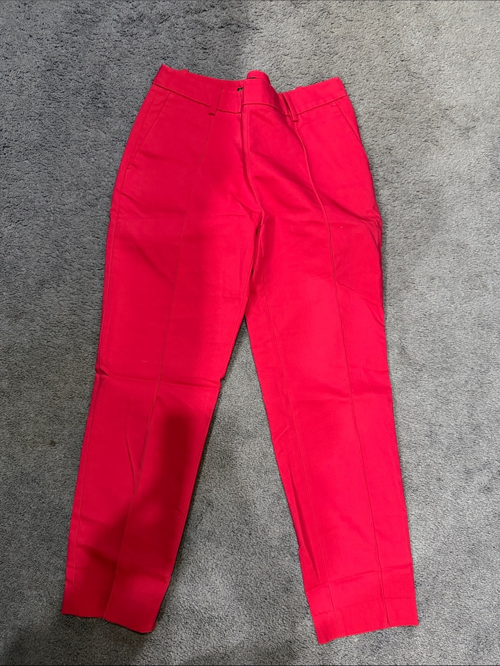 Zara Basic red Trousers